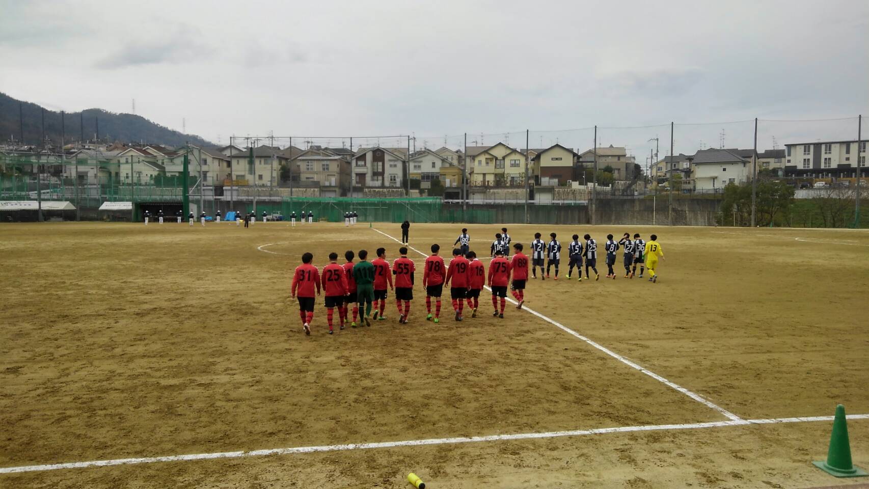 東宇治高校との練習試合