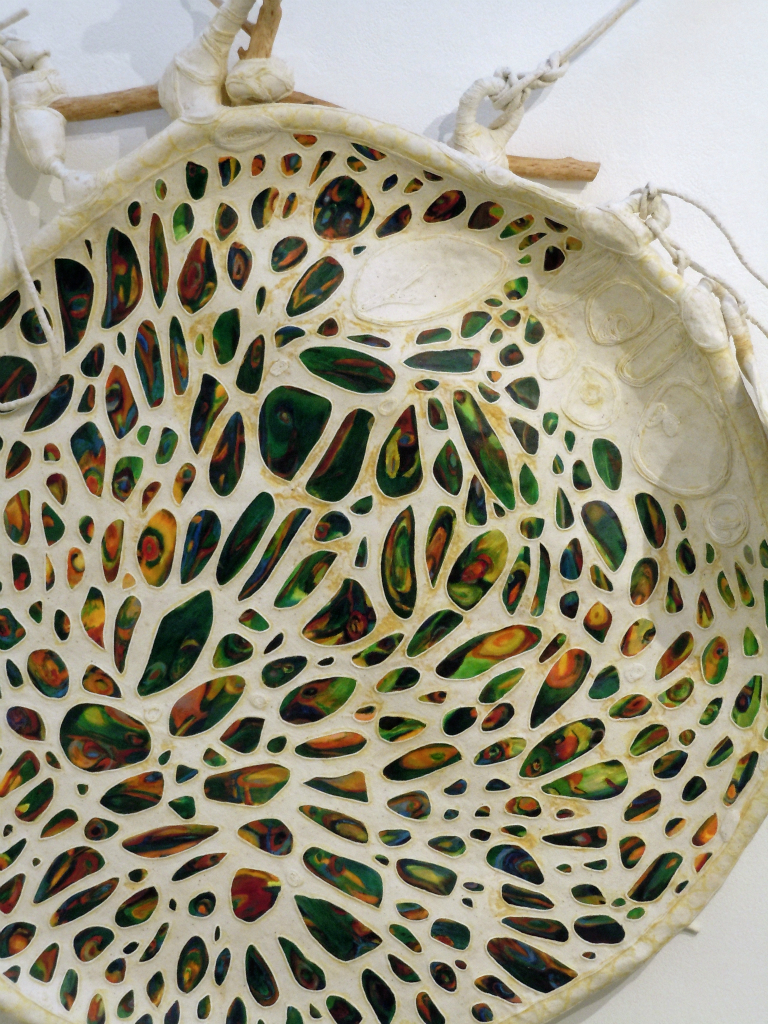 "Cosmic Leaves #5" (detail)