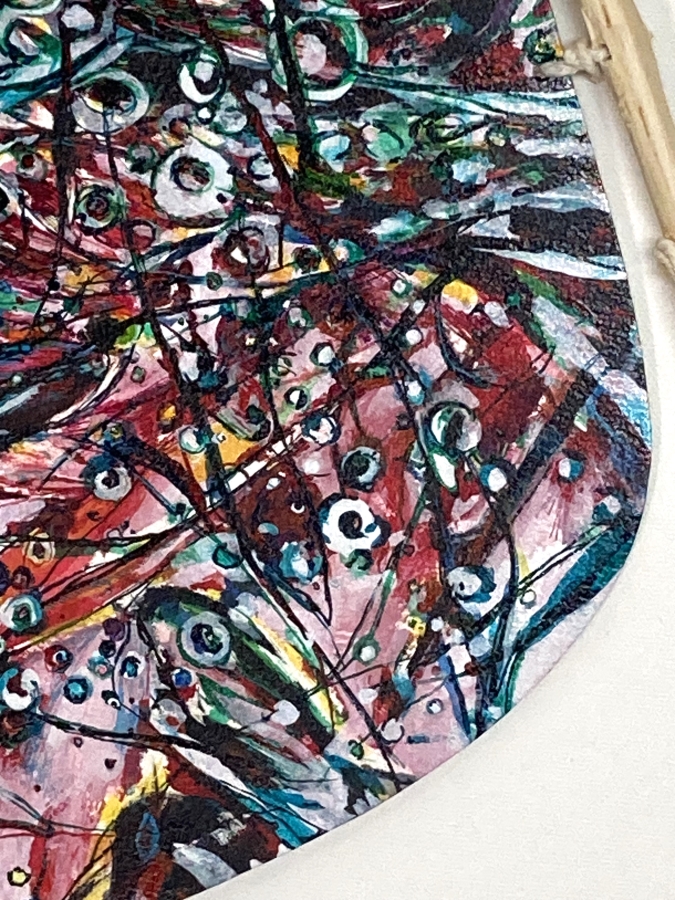 Cosmic Leaf k-6, (detail)