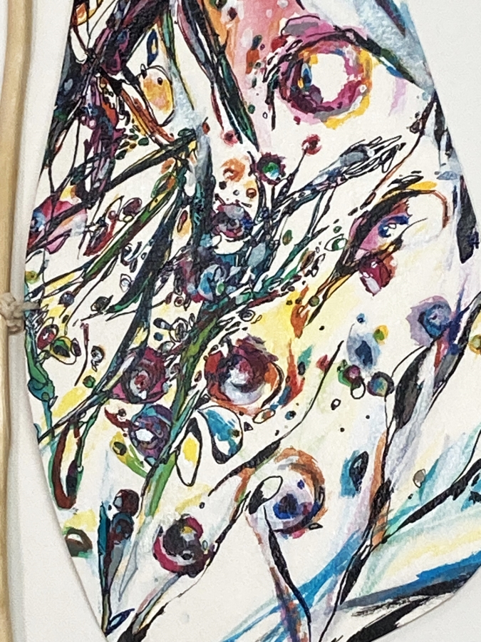 Cosmic Leaf k-3, (detail)