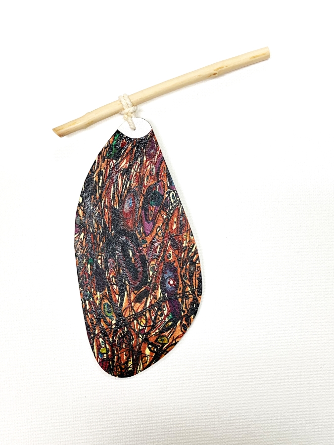 b-20 cosmic leaf, 6x4, 2024 