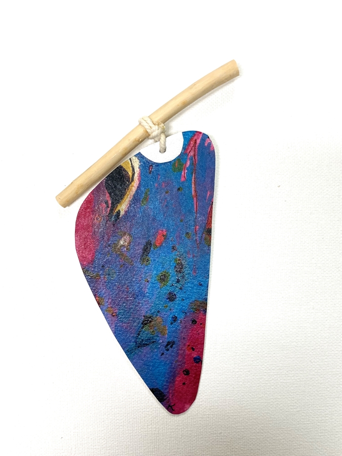 b-22 cosmic leaf, 6x4, 2024