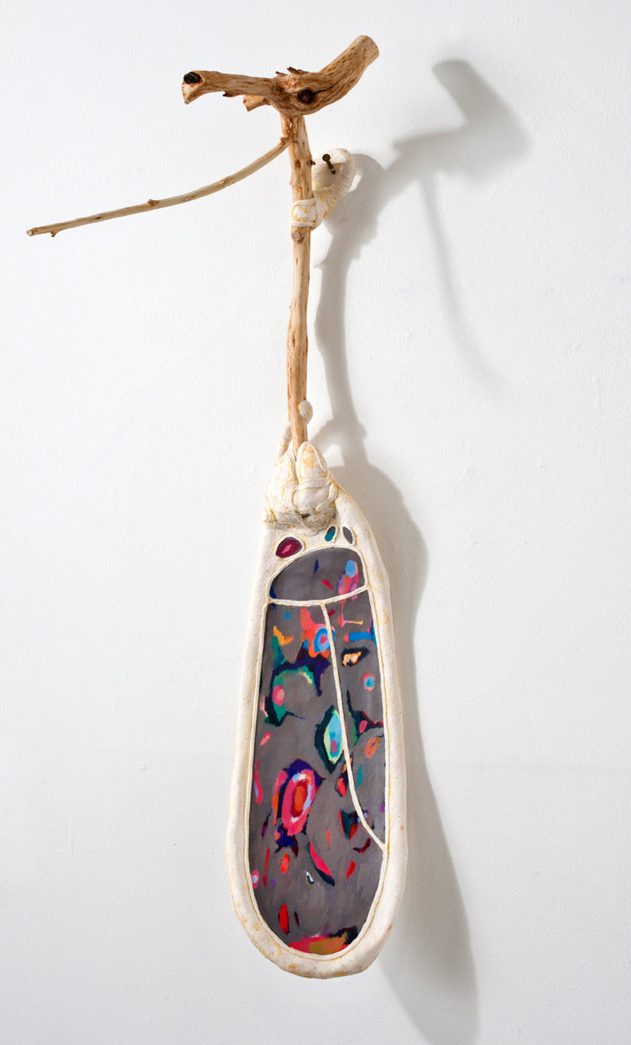 "Forms from the Cosmic Tree #4", mix media assemblage, 38"x12"x13", 2015, available $600.00