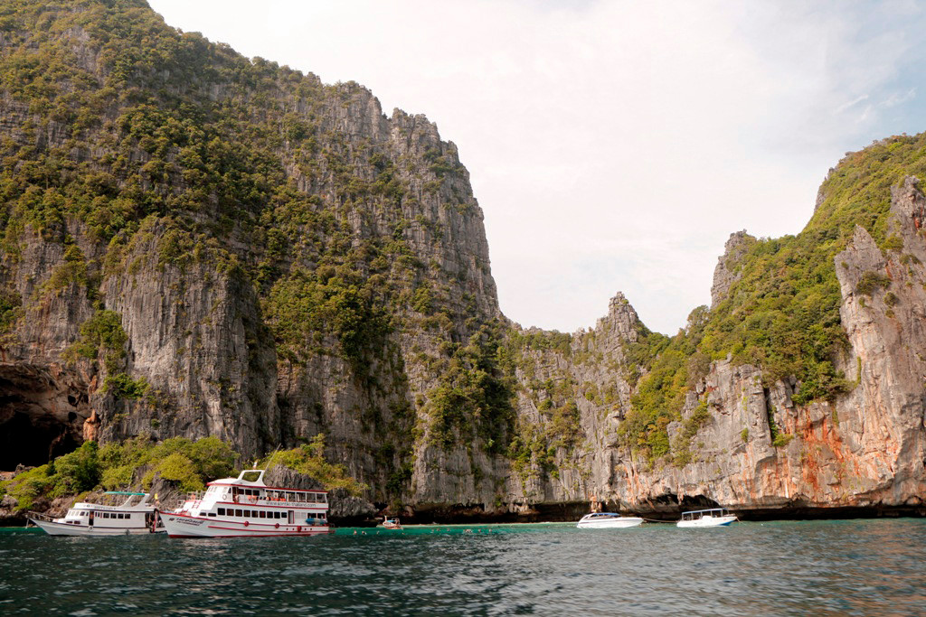 Impressionen von der östlichen Seite Koh Phi Phi Leh´s