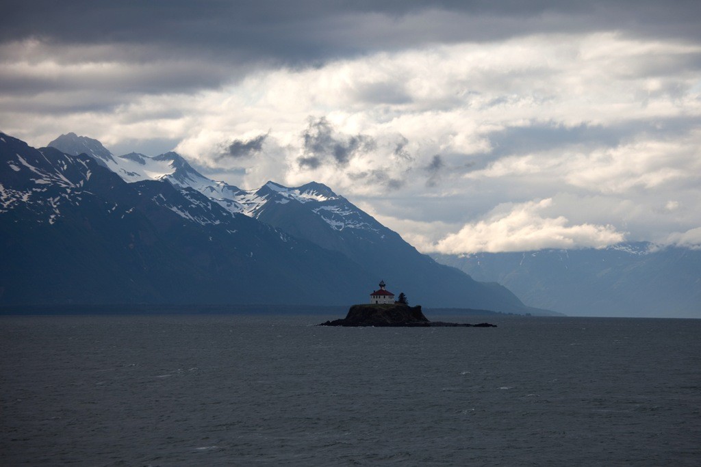 Das Eldred-Rock-Lighthouse in der Inside Passage