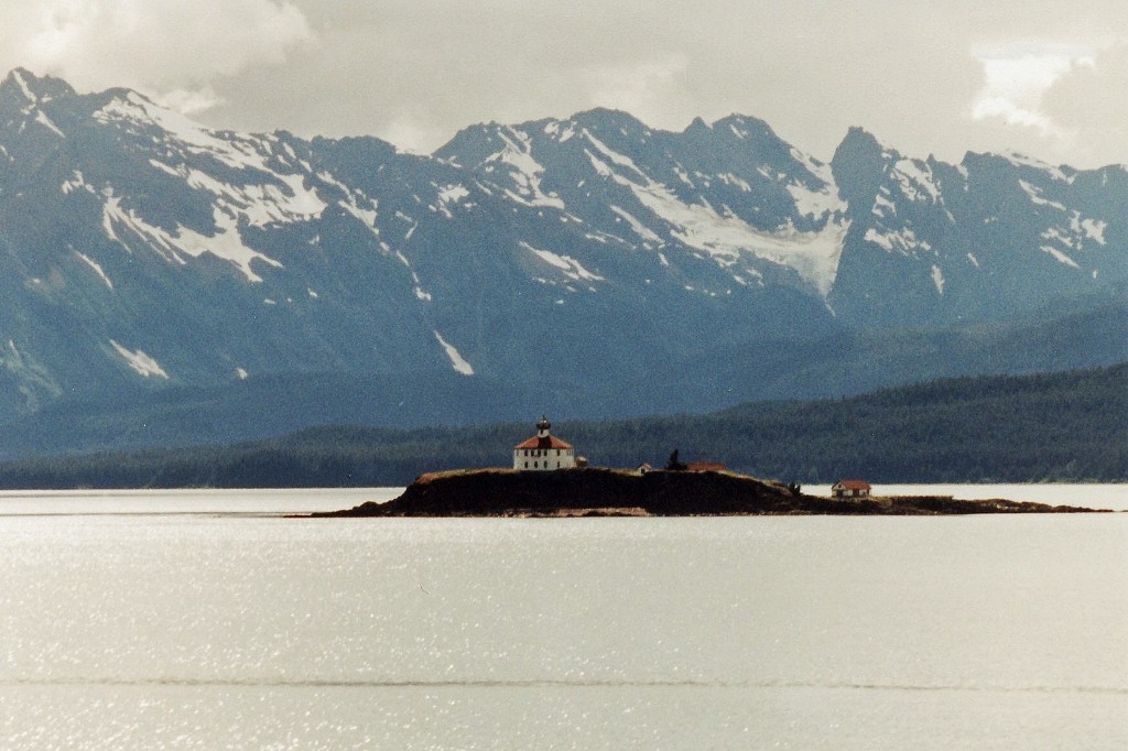 Der Eldred Felsen+Lighthouse Lynn Kanal