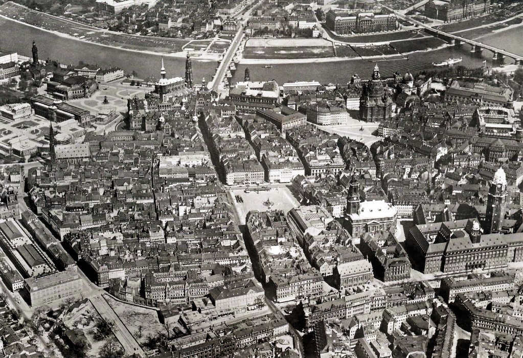 Das Historische Dresden Vor Der Zerstorung Travel Photography