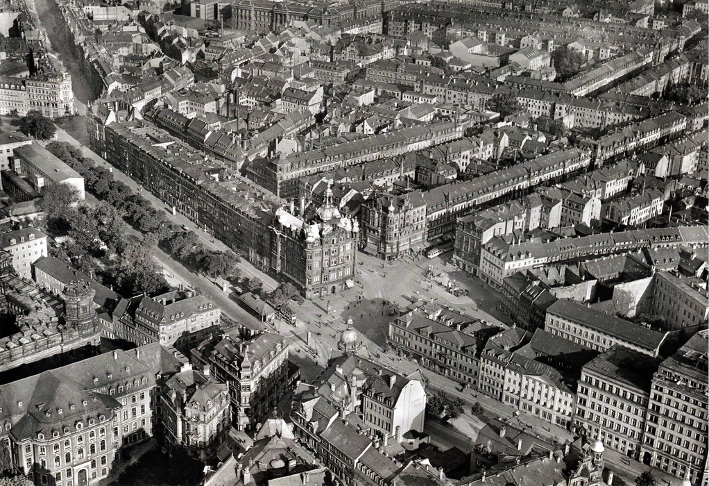Dresden - Pirnaischer Platz um 1943