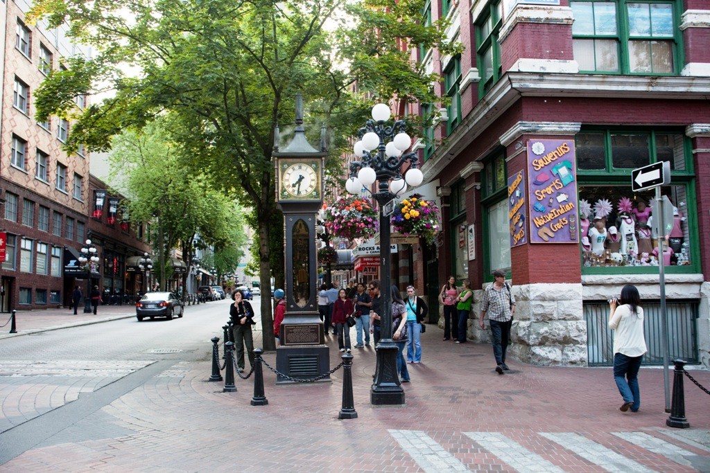 Gastown, Water Ecke Cambie Street, The Steam Clock