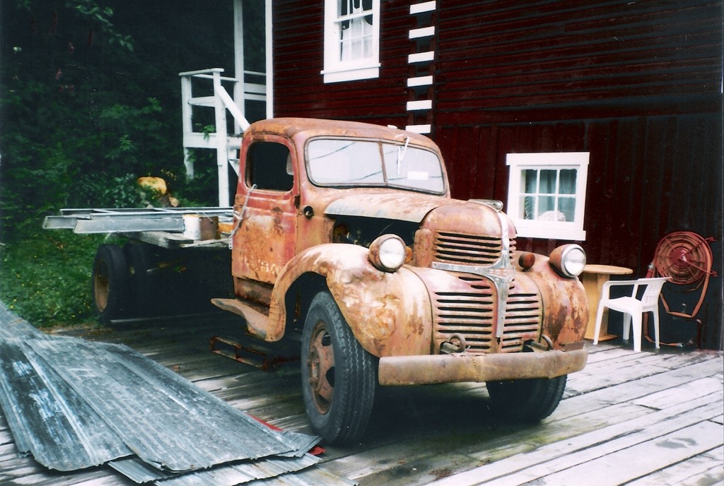...altes Vehikel in Beaver Cove