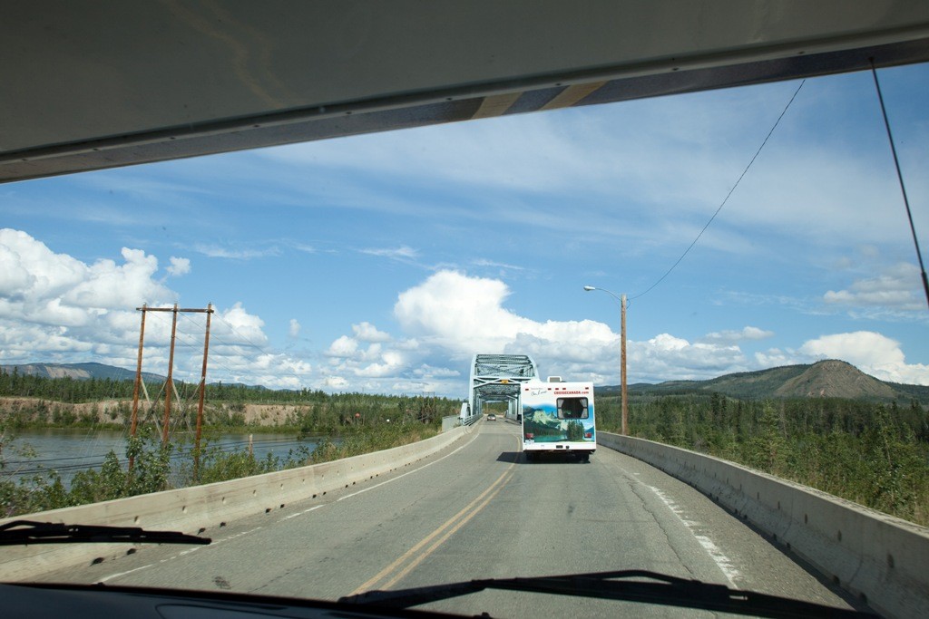 Brücke über den Yukon River bei Carmacks