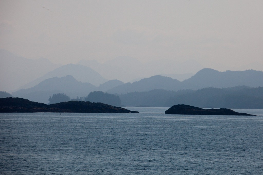 Teilansicht der Insel Haida Gwaii oder auch Queen Charlotte Islands