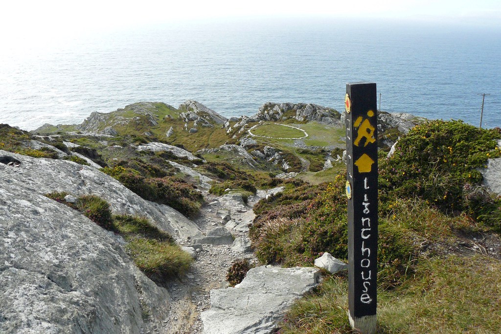 Wanderweg auf Sheepshead