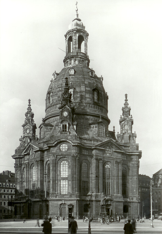 Dresden - Frauenkirche (1726-43 v. George Bähr)