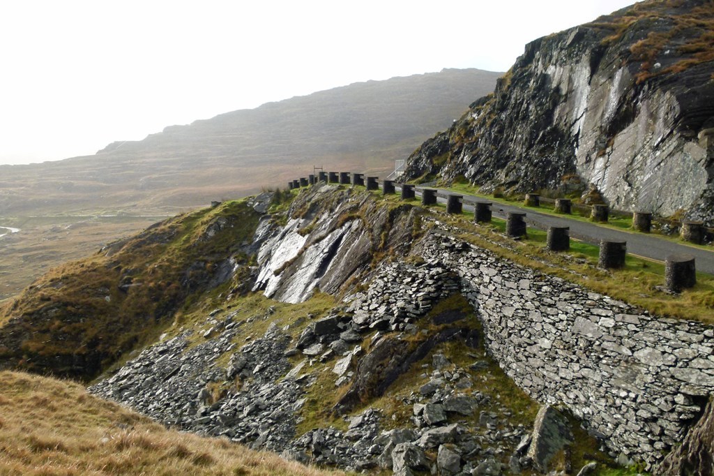 Die Healy Pass Straße