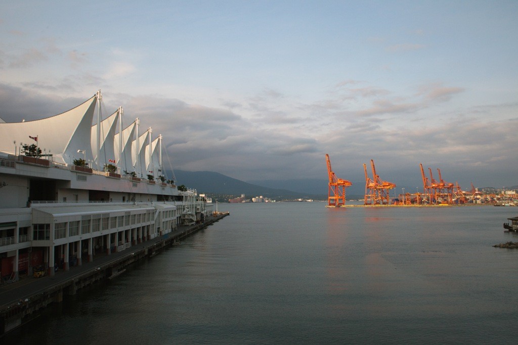 Blick auf Vancouver Harbour