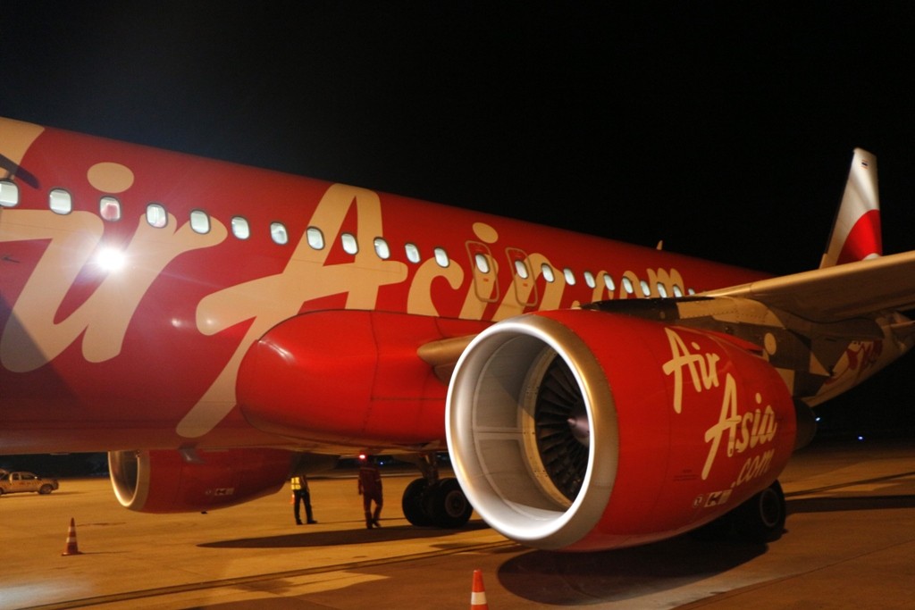 Ankunft auf dem Internationalen Airport zu Phuket