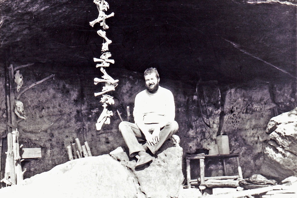 In der großen Silberwand Boofe 1984