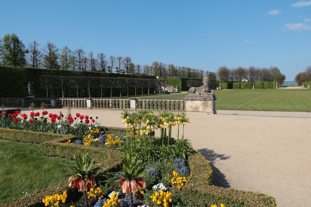 Die enorme Blütenprachtim Schlossgarten
