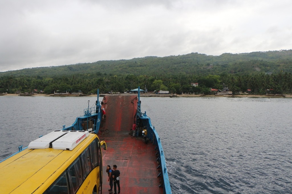 Kurz vorm Anlegen am Lilo-An Boat Terminal auf Cebu. 