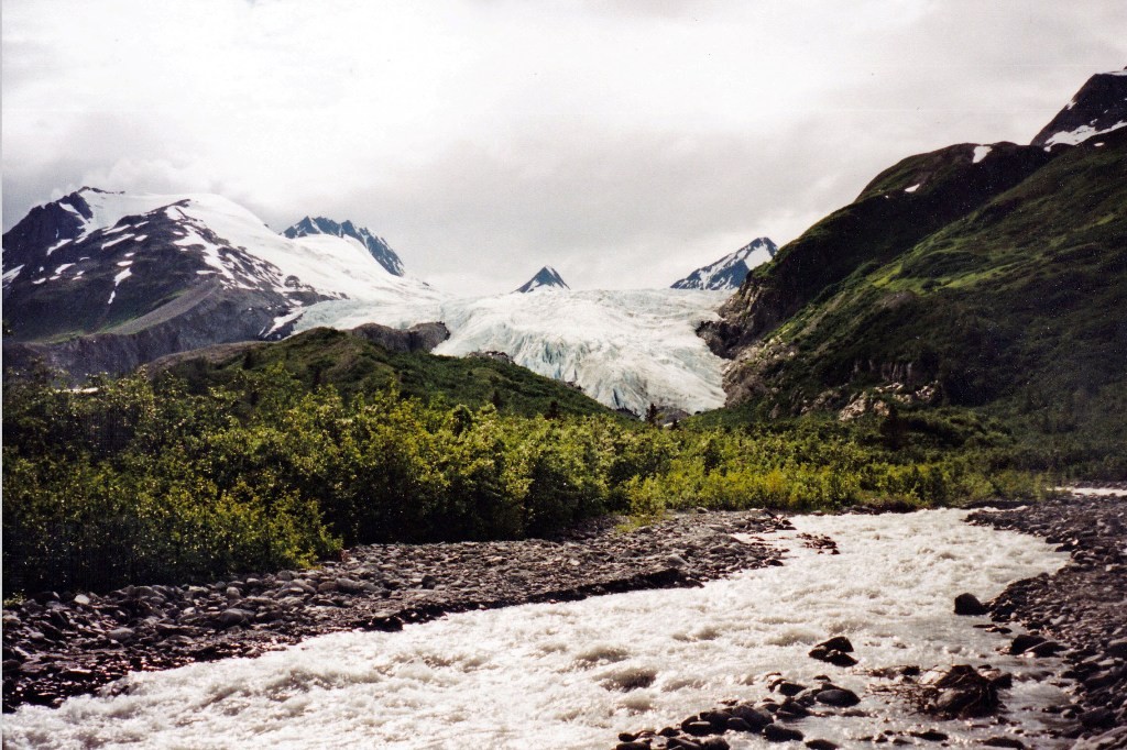Der Worthington Gletscher am Richardson Hwy