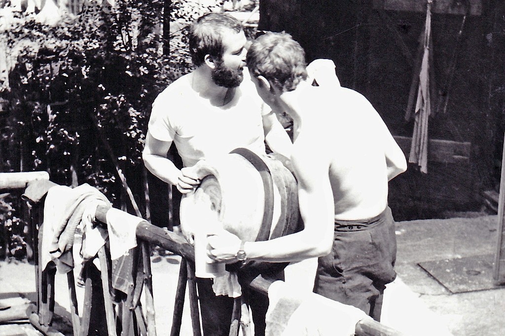 ...das Fass muss entleert werden, Hüttenarbeitstag 1979
