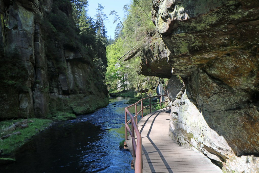 Letzter Blick zurück in di Klamm