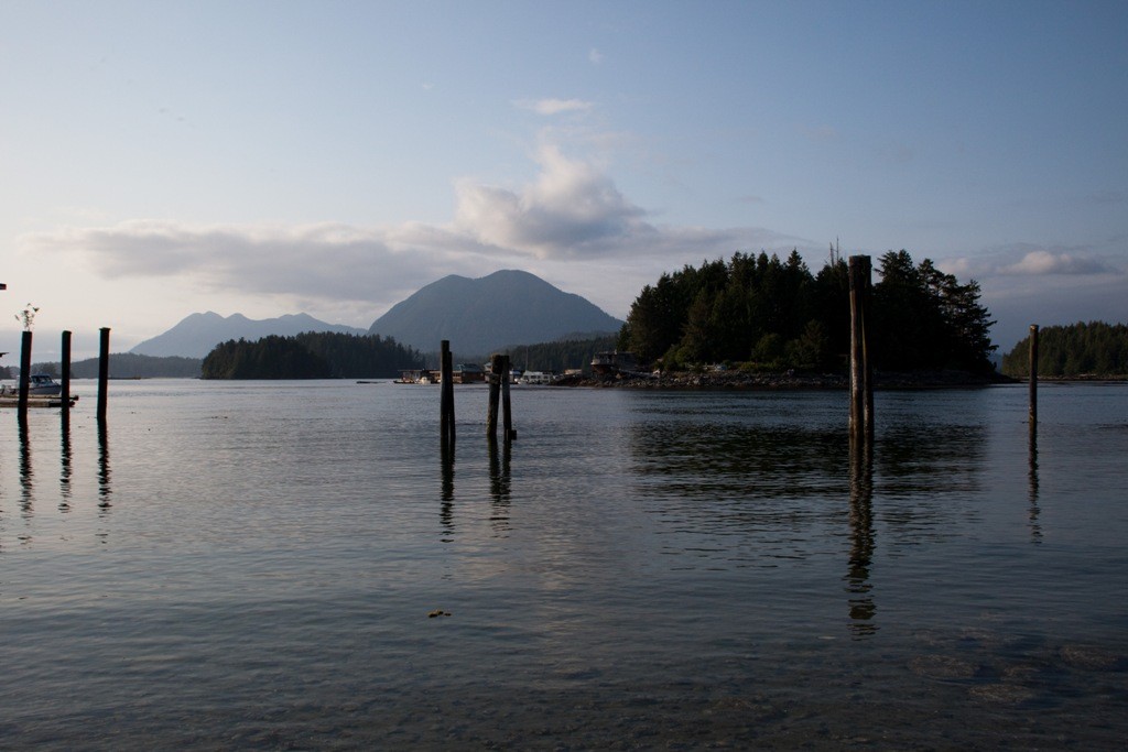 Grice Bay, Tofino Inlet bei idealem Fotowetter