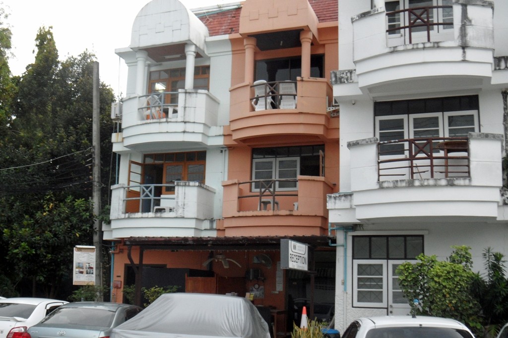 Hoffassade der Apartements!