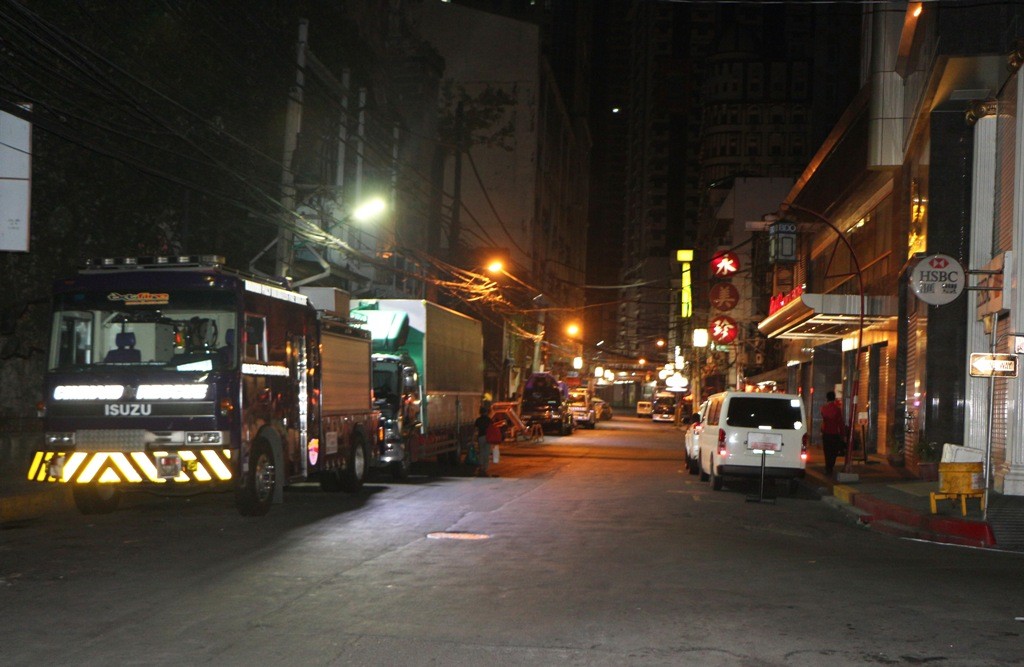 Im Ortsteil Chinatown, nach Mitternacht ist auch hier nicht viel los