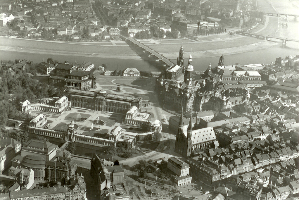 Dresden - Zwinger, Residenzschloss, Theaterplatz