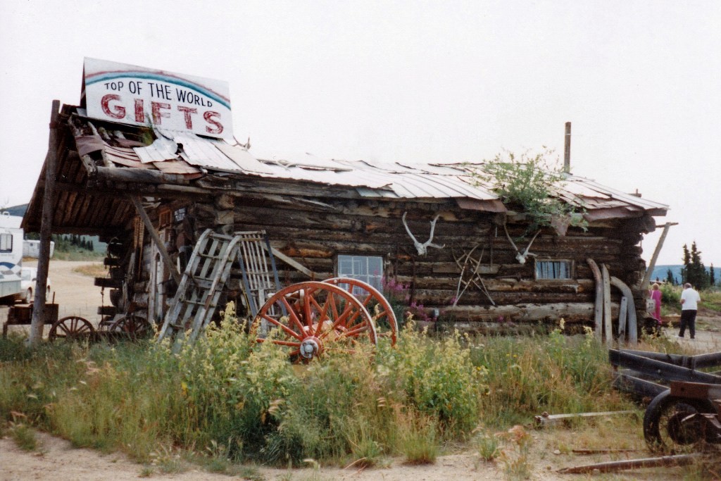Souvenirshop in Boundary (Alaska) 