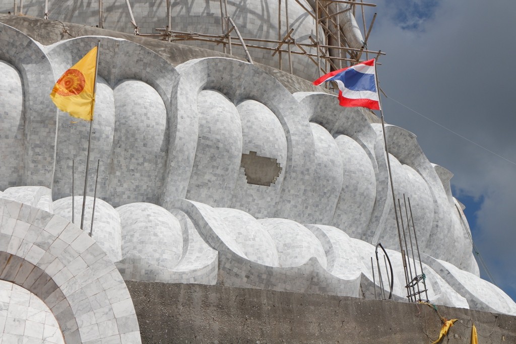Endprodukt an der Buddhastatue zu sehen!