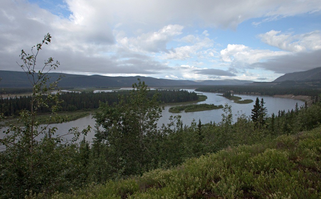 Das faszinierende Yukon Valley vor Pelly Crossing