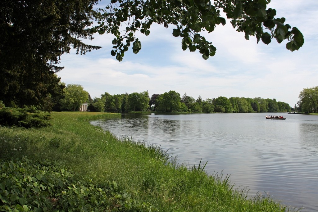 Wörlitzer See mit Nymphaeum