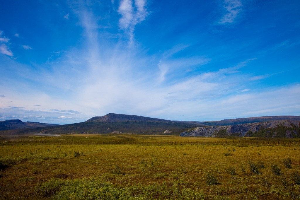 Am Dempster mit Blick nach Norden