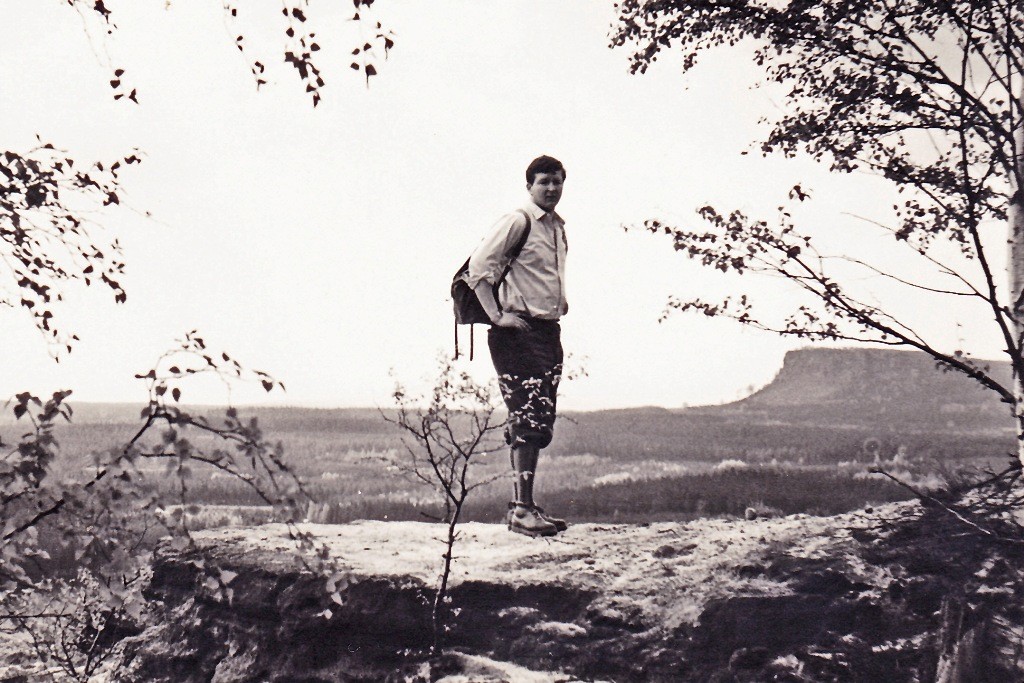 Beim Großen Zschirnstein 1969