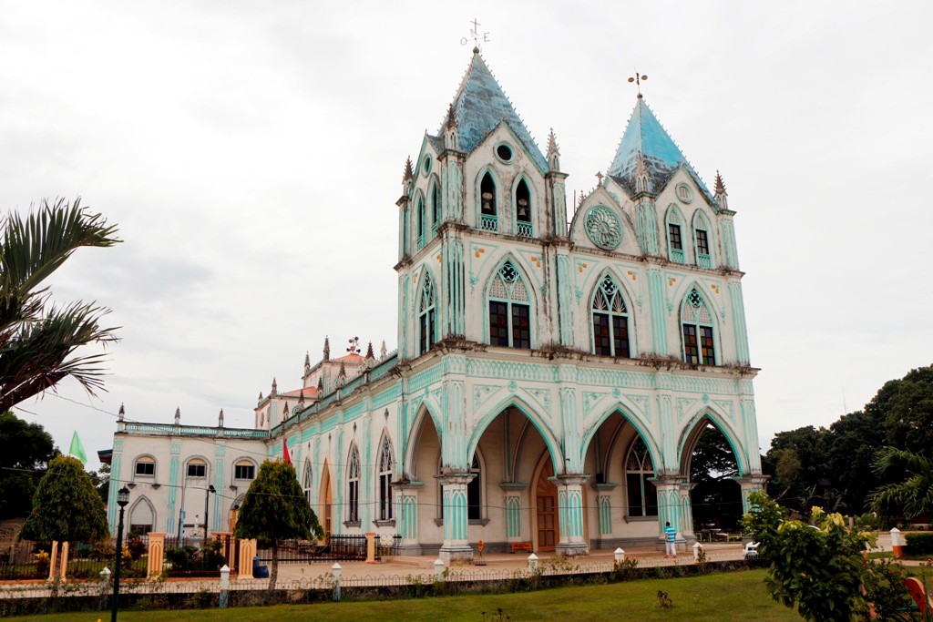 Die St. Vincent Ferrer Parish Church in Calape.