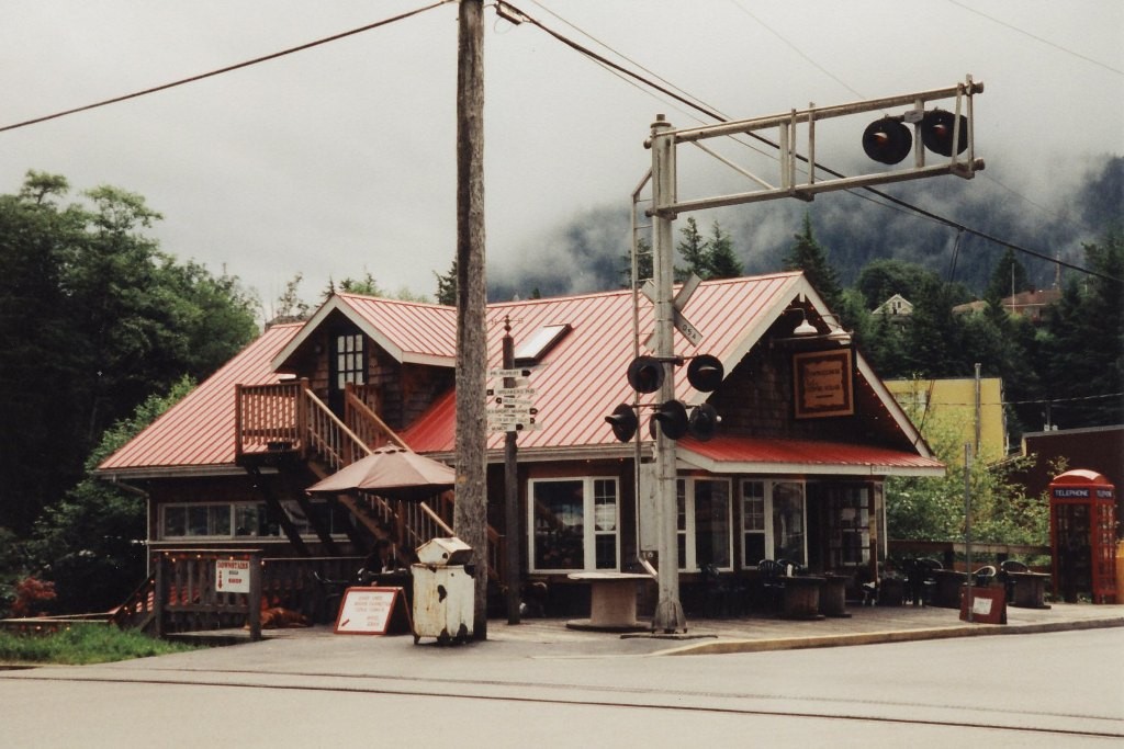 Coffee House an der Cow Bay in Prince Rupert