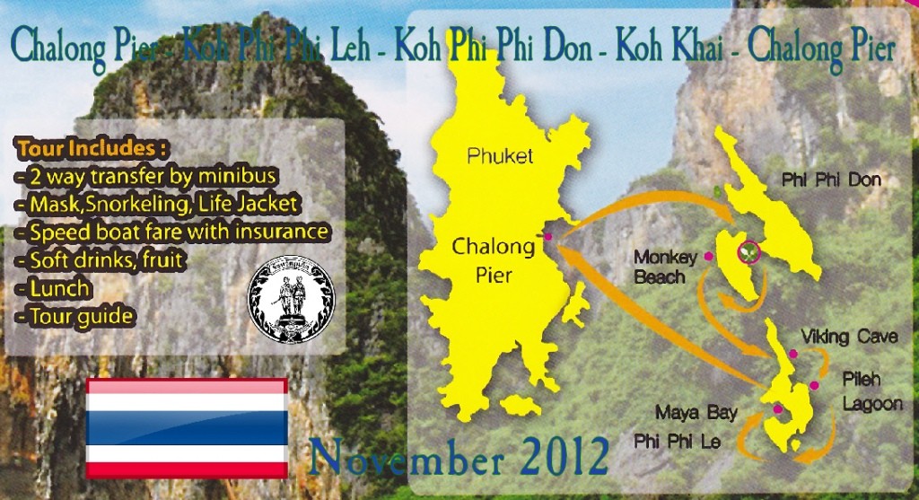 Willkommen zum Tagestrip mit dem Speedboot zu den Phi Phi Islands und nach Khai Island!