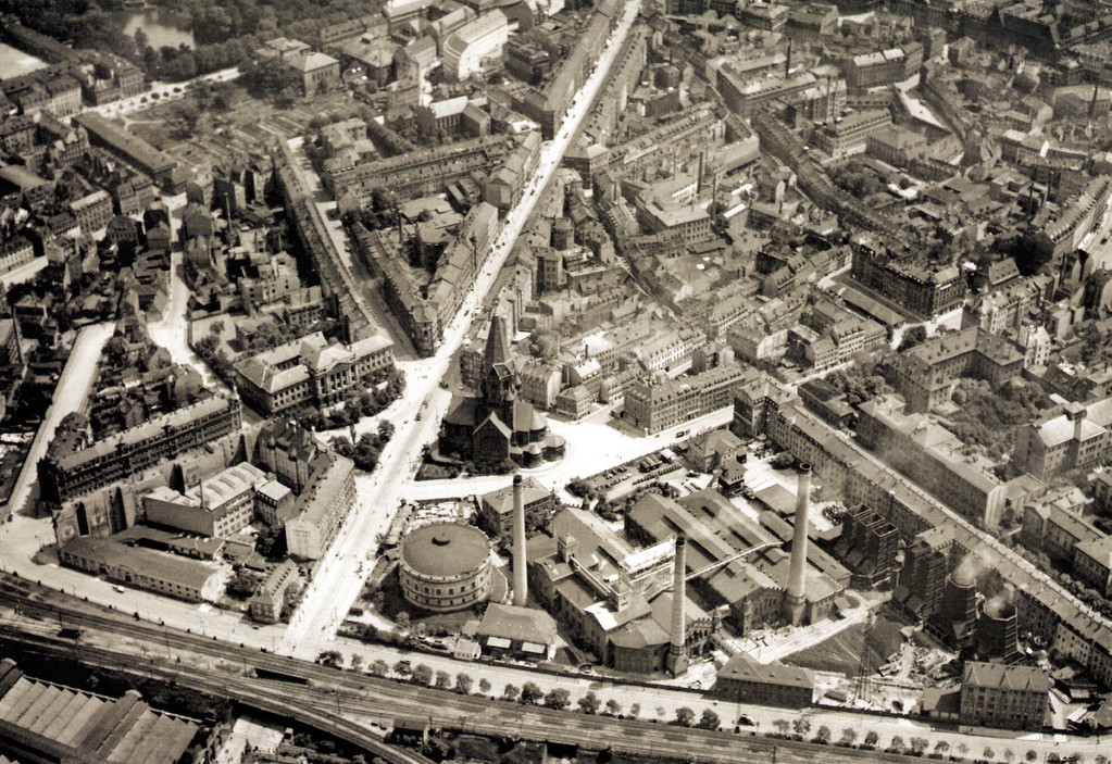 Dresden - Bhf. Mitte, Kraftw. Mitte, Wettiner Str., St. Jacobi Kirche
