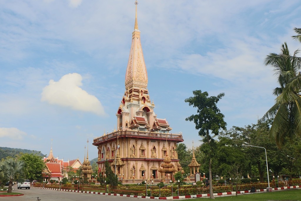 Der Phra Prang im Wat Chalong