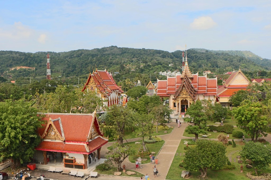Komplexe Ansicht des Wat Chalong