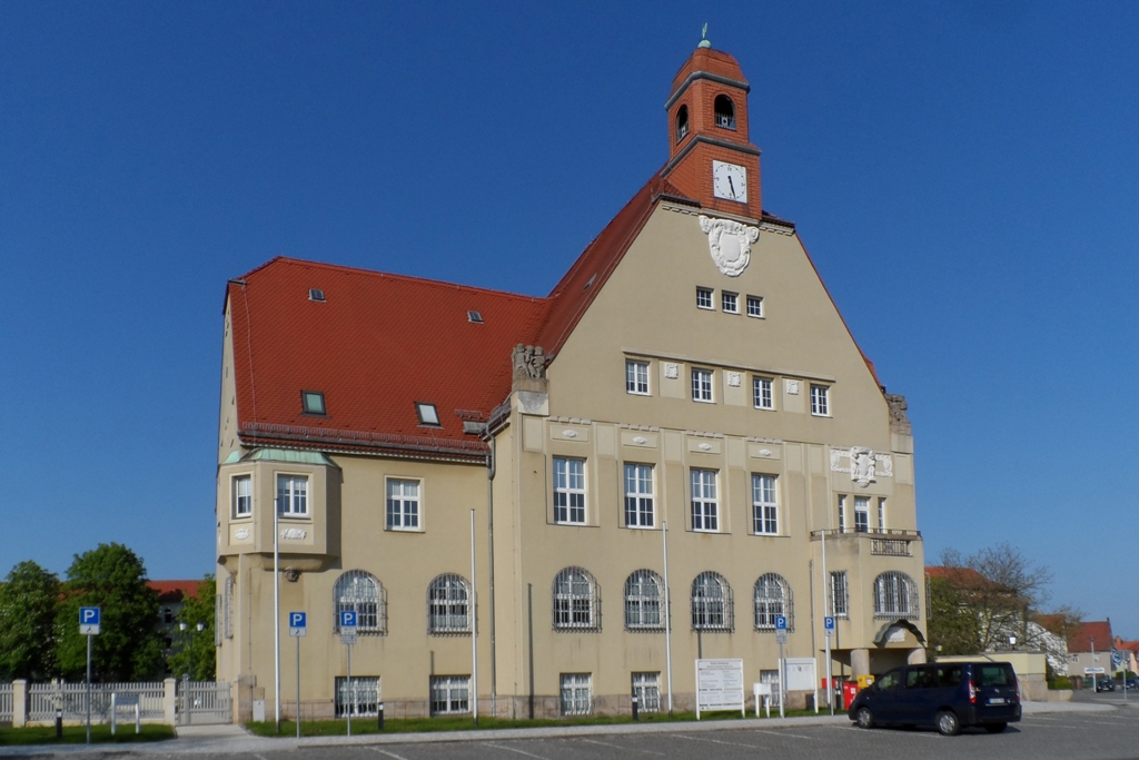 Das Rathaus von Heidenau