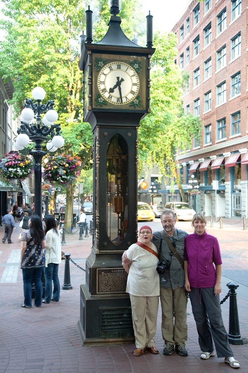 Die Dampfuhr in Gastown vo Vancouver