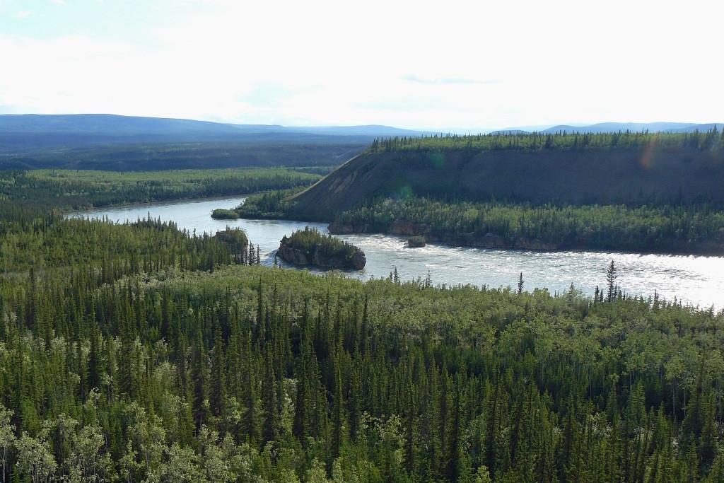 Five Finger Rapids im Yukon River