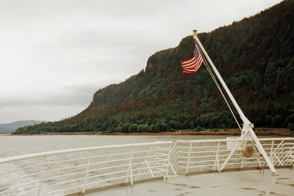 Mit der "Malaspina" (Alaska Marine HWY) von Prince Rupert nach Ketchikan