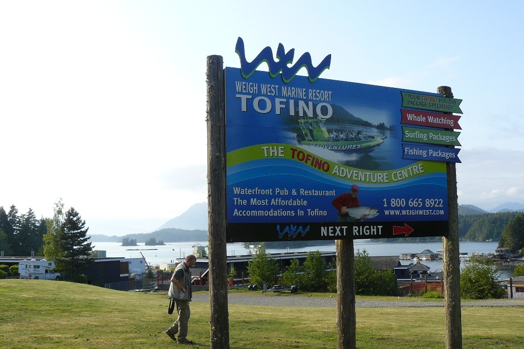 Ferien- und Erholungsort Tofino, Weststrand von Vancouver Island
