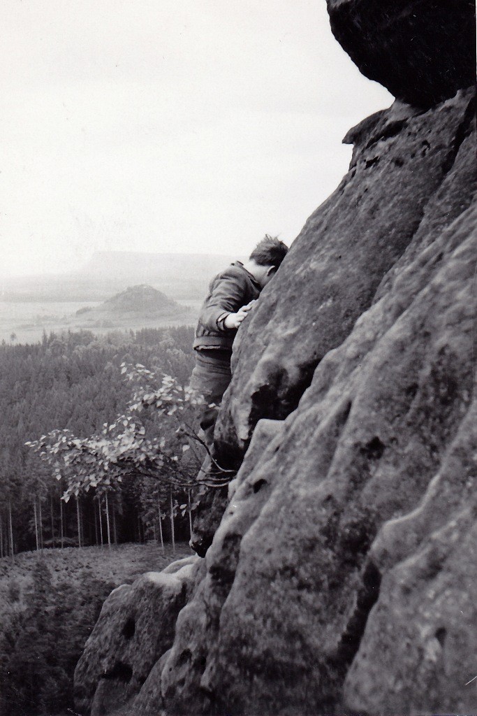 Lehnsteigtürme, Böser Turm, Alter Weg, Pfingsten 1961