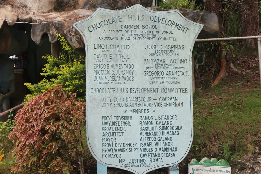 Wir sind im Gebiet um Carmen bei den Chocolate Hills angekommen